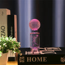 GobekUsa Crystal Lights Basketball Table Lamp for Bed Room Decor