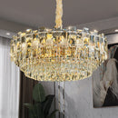 GobekUsa Crystal Light Chandelier: Luxury European Livingroom Lamp 2024 Collection
