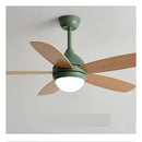 GobekUsa Kids Ceiling Fan with Light and Remote Control, 3-Speed, 5-Blade Helicopter Design