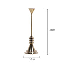 GobekUsa Gold Geometric Candle Holder Candelabrum for Wedding Centerpieces and Home Decoration