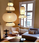 GobekUsa Handmade White Paper Chandelier for Home and Restaurant