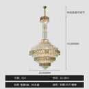 GobekUsa Crystal Chandelier for High-End Designer Duplex Living Room