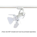 GobekUsa 4-Light Industrial Track Spotlight for Mall Exhibition Office LED Lighting