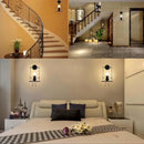 GobekUsa Little Man LED Wall Light: Modern, Simple, Creative Design for Children's Bedroom