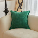 GobekUsa Boho Striped Pillow Covers for Sofa Bed Decor, 45x45 White Polyester Pillowcases
