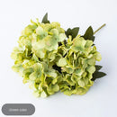 GobekUsa Hydrangea Branch Decor - High Quality Artificial Silk Flowers for Home Wedding Party