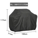 GobekUsa BBQ Grill Cover: Outdoor Waterproof Protector for Gas Charcoal Electric Barbecues