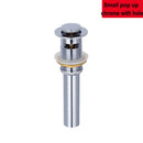 GobekUsa Brass Pop Up Drain for Bathroom Lavatory Sink - Water Drainer