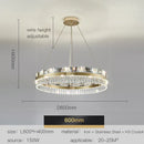 GobekUsa Crystal Butterfly Living Room Lamp: Luxury Postmodern Dining Room Lighting