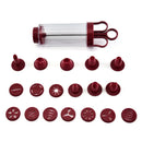 GobekUsa Cookie Cream Cake Press Decorating Kit Butter Syringe Pastry Baking Tools