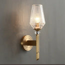 GobekUsa Crystal Copper Wall Lamp for Luxe Home Decor