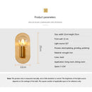 GobekUsa Contemporary Gold LED Wall Lamp for Luxurious Home Lighting