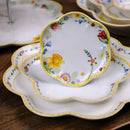 GobekUsa Easter Tulip Dinnerware Set & Serving Pieces for Home Kitchen.