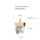 GobekUsa Crystal Chandelier: Nordic Luxury Pendant Lights for Dining Room, Study Room, Kitchen & Bedroom