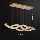 GobekUsa Crystal Chandelier, Elegant Dining Room & Living Room Pendant Light