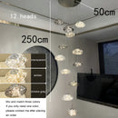 Modern Crystal Multi-Light Pendant Chandelier