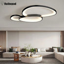GobekUsa LED Ceiling Chandelier Lights with Remote Control for Living Room, Bedroom, Dining Room