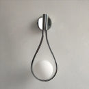 GobekUsa Brass Glass Ball Wall Light Minimalist Living Room Decor Lighting Fixtures