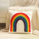 GobekUsa Geometric Tufted Tassel Cushion Cover 30x50cm/45x45cm