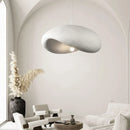 GobekUsa Cream Style LED Chandelier - Nordic Minimalist Wabi Sabi Pendant Light