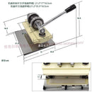 GobekUsa Leather Cutting Machine for DIY Crafts - Manual Press Punching Tool