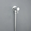GobekUsa Brass Triangle Valve Black Hot Cold Water Angle Faucet
