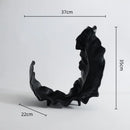 GobekUsa Leaf Tray Resin Bowl: Handcrafted Desktop Storage & Home Decor