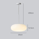 GobekUsa Big Ball Pendant Lamp for Living Room - Nordic Designer Ceiling Light