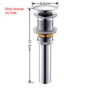GobekUsa Brass Air Isolation Deodorant Basin Drain Pipe - Anti-Spill Water Drain