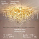 GobekUsa Crystal Water Drop Chandelier – Luxury Ceiling Light for Hotels, Restaurants, Villas