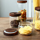 GobekUsa Glass Hermetic Storage Jars with Airtight Lids