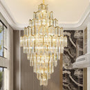 GobekUsa Crystal Chandelier: Modern Simple Luxury for Duplex Villa & Loft