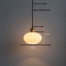 GobekUsa Glass LED Pendant Lamp | Adjustable Nordic Hanging Light