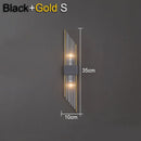 GobekUsa Crystal Wall Lamp: Elegant LED Indoor Lighting for Living Room, Bedroom, Hotel, and TV Background