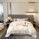 GobekUsa Eucalyptus Fiber Lace Bedding Set for Soft, Silky & Cool Skin-friendly Comfort