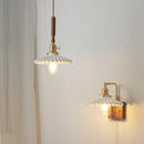 GobekUsa Copper Ceramic LED Pendant Light with Knob Switch - 4w Bulb & Lamparas Colgante