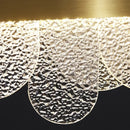 GobekUsa Crystal LED Chandelier: Modern Round Ceiling Lamp for Living Room, Bedroom & Hotel
