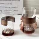 GobekUsa Guanshan Hanging Ear Coffee Cup Glass Water Cup for Hand Brew Latte Tea Drink