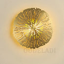 GobekUsa Lotus Leaf LED Wall Sconce - Copper Industrial Luminaire