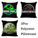 GobekUsa Jurassic Park Dinosaur Pillowcase Cover for Living Room Sofa and Chair