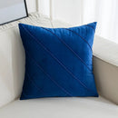 GobekUsa Hand Pleat Embroidered Cushions 30x50/45x45cm Beige Pink Nordic Style Pillowcase