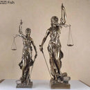 GobekUsa Justice Goddess Resin Sculpture - Room Aesthetic Decor
