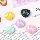 A fralia™ Colorful Pearl Shells Beach Decor Resin Cabochons Marine Style Embellishment