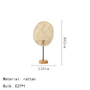 GobekUsa Japanese Wicker Petal Chandelier for Tea House Dining, Parlor, Restaurant