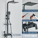 GobekUsa Digital Display Shower System with Thermostatic Control and Tub Spout