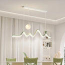 GobekUsa LED Chandelier: Modern Minimalist Pendant Light for Dining Room, Kitchen, Home Lighting