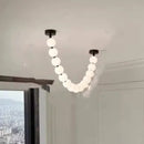Nordic Beaded Alloy Pendant Light