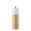 GobekUsa 6-Inch Manual Wooden Salt Pepper Grinder, Multi-Purpose Ceramic Kitchen Tool