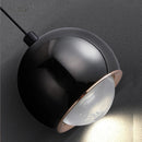 GobekUsa Gold Metal Luster Pendant for Bedside & Kitchen Island - Minimalist LED Hanging Light