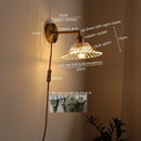GobekUsa LED Glass Wall Lights Modern Decor for Bedroom Living Room Bar Balcony.